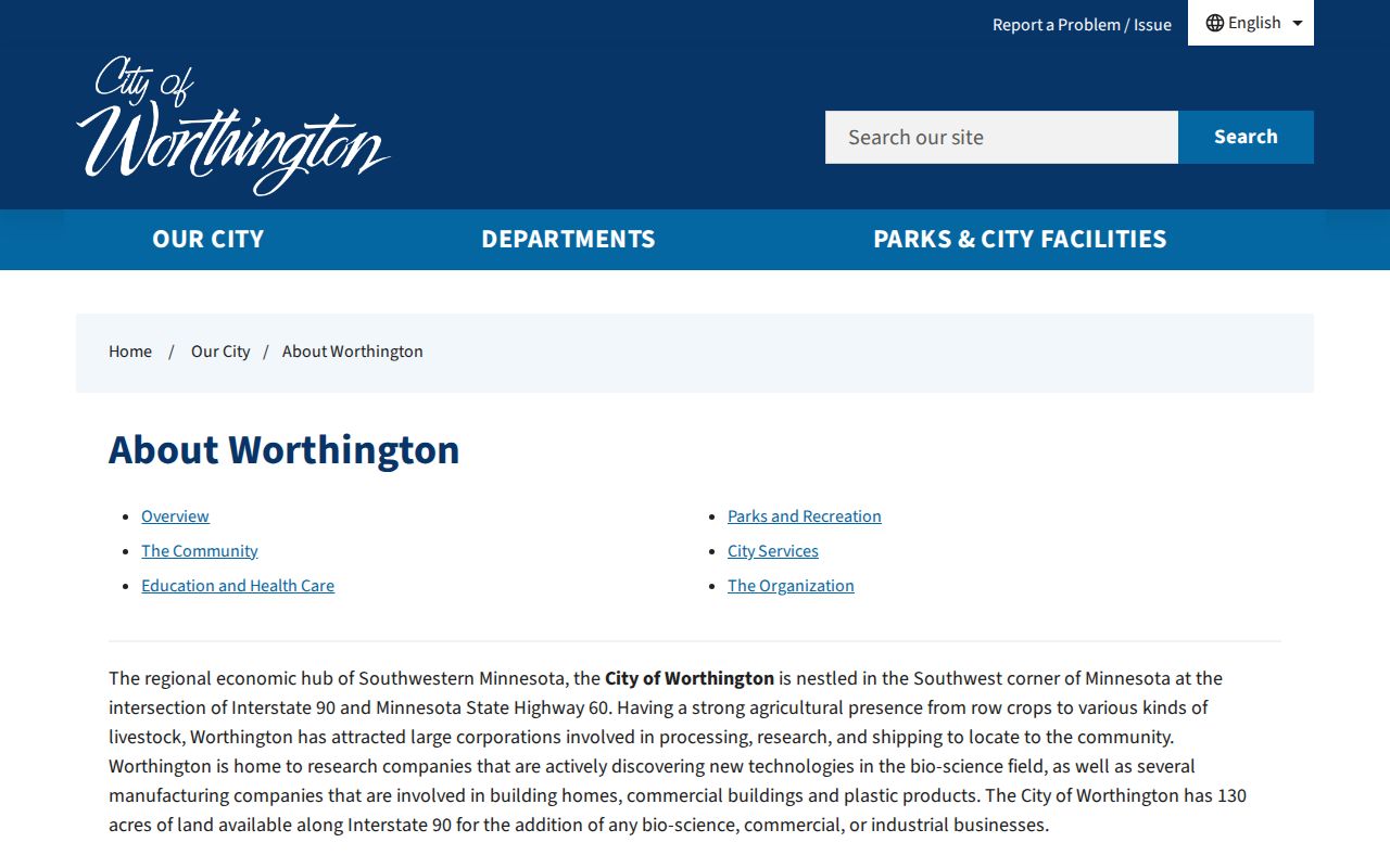 Worthington court docket civic and Prairie Justice Center context